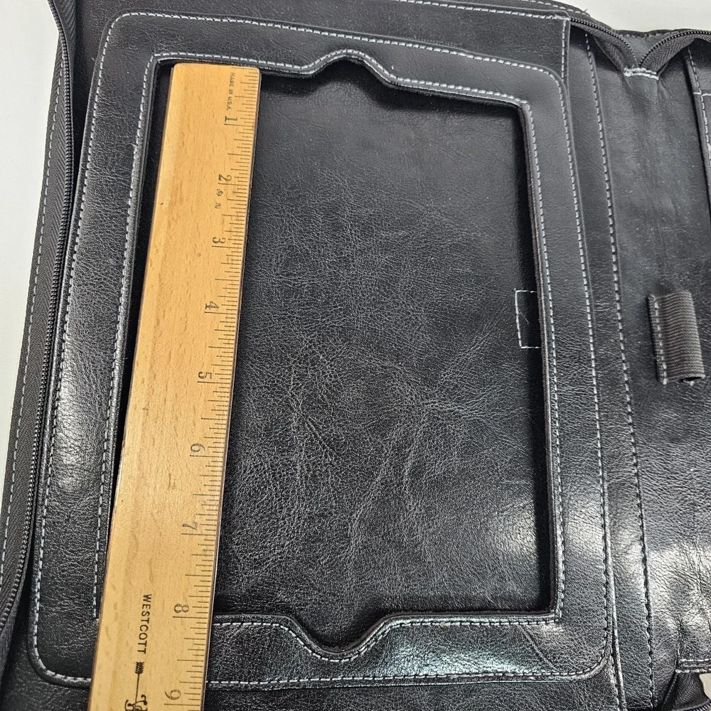 Samsonite Ipad Portfolio Folder Organizer Planner Notepad Pad Folio Zip Around